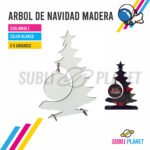 ARBOL DE NAVIDAD MADERA 22x16