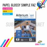 PAPEL ARTANIUM BRILLANTE CC A4 230gr x20h