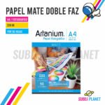 PAPEL MATE A4 DOBLE 220gr x50h