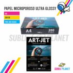 PAPEL ARTJET RC ULTRA GLOSSY BRILLANTE A4 x200h