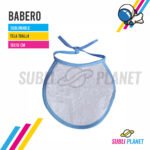 BABERO CELESTE CON TIRAS