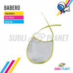 BABERO AMARILLO CON TIRAS
