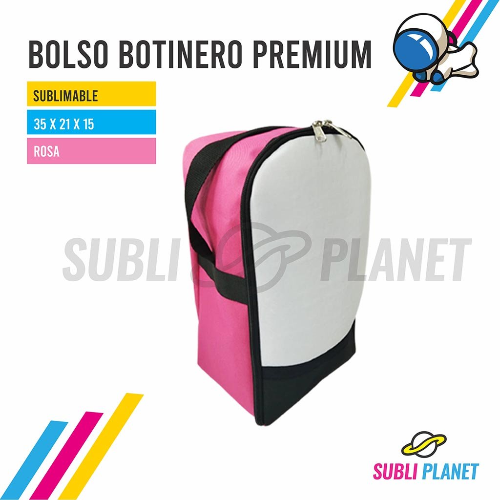 bolsobotinerorosa BOLSO BOTINERO PREMIUM ROSA - Imagen 1