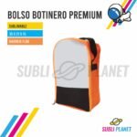 BOLSO BOTINERO PREMIUM NARANJA FLUO