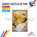 CANVAS A4 CORTEZA DE PINO
