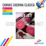 CANVAS A4 CUERINA CLASICA