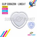 CLIP CORAZON BRILLANTE