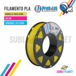 FILAMENTO PLA AMARILLO TRASLUCIDO x¼KG