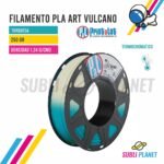 FILAMENTO PLA ART VULCANO TURQUESA ¼KG