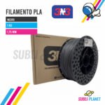 FILAMENTO 3N3 PLA NEGRO x1KG