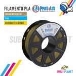 FILAMENTO PLA DORADO x1KG
