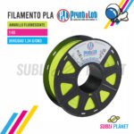 FILAMENTO PLA AMARILLO FLUORESCENTE x1KG