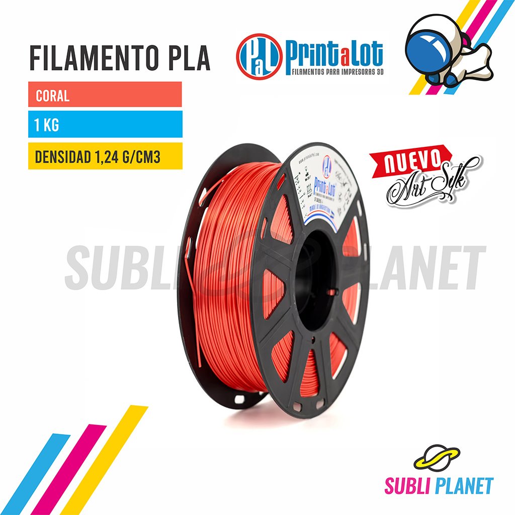 filamentoartsilkcoral FILAMENTO SILK CORAL x1KG - Imagen 1