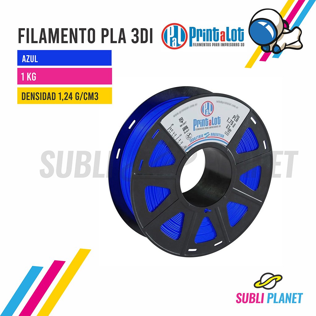 filamentoazul3DI FILAMENTO 3Di AZUL x1KG - Imagen 1