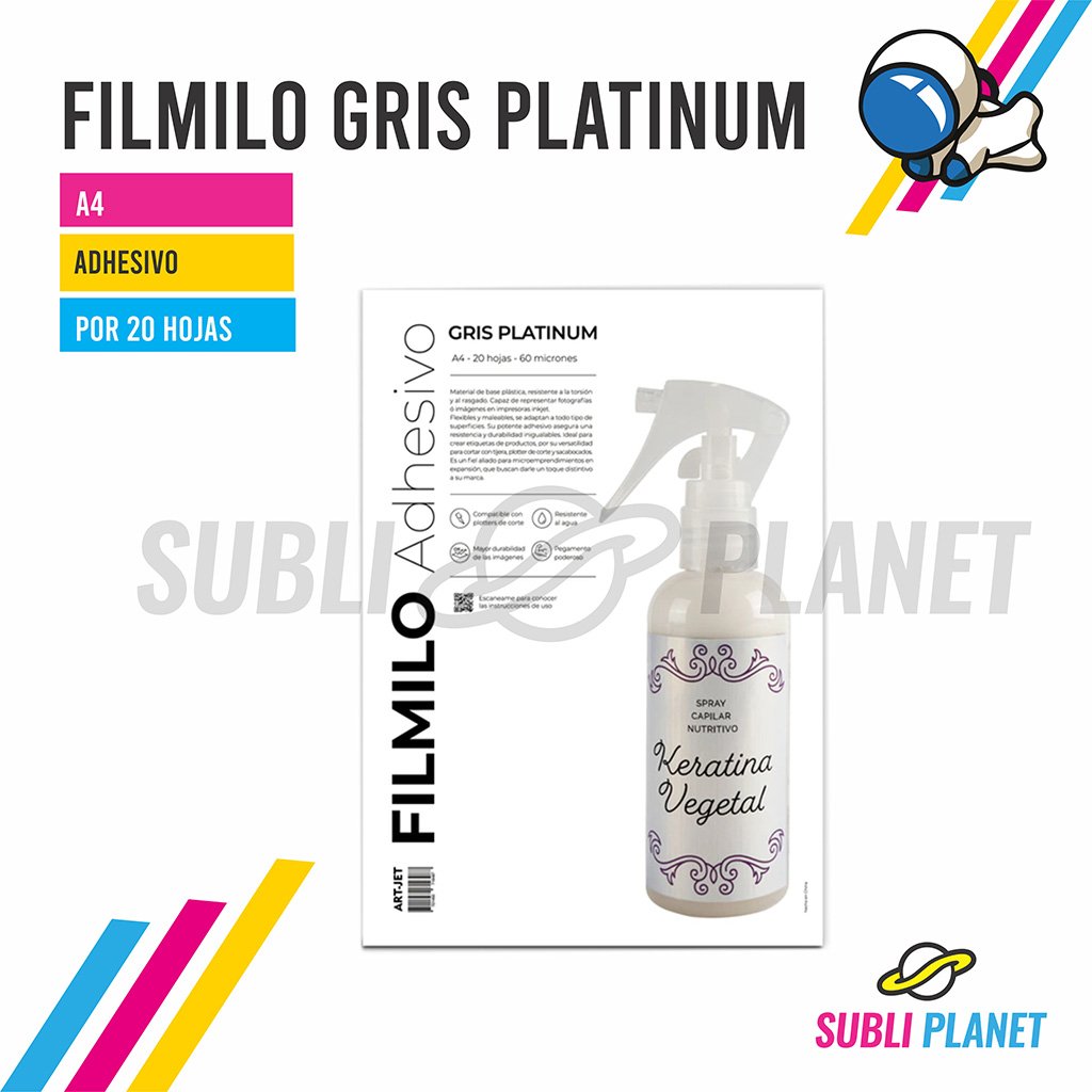 filmilogrisplatiniumx20 FILMILO GRIS PLATINUM - Imagen 1