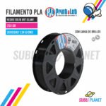 FILAMENTO PLA ART NEGRO SOLID GLAM! ¼KG