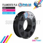 FILAMENTO PLA NEGRO x¼KG