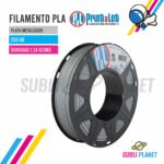 FILAMENTO PLA PLATA METALIZADO x¼KG