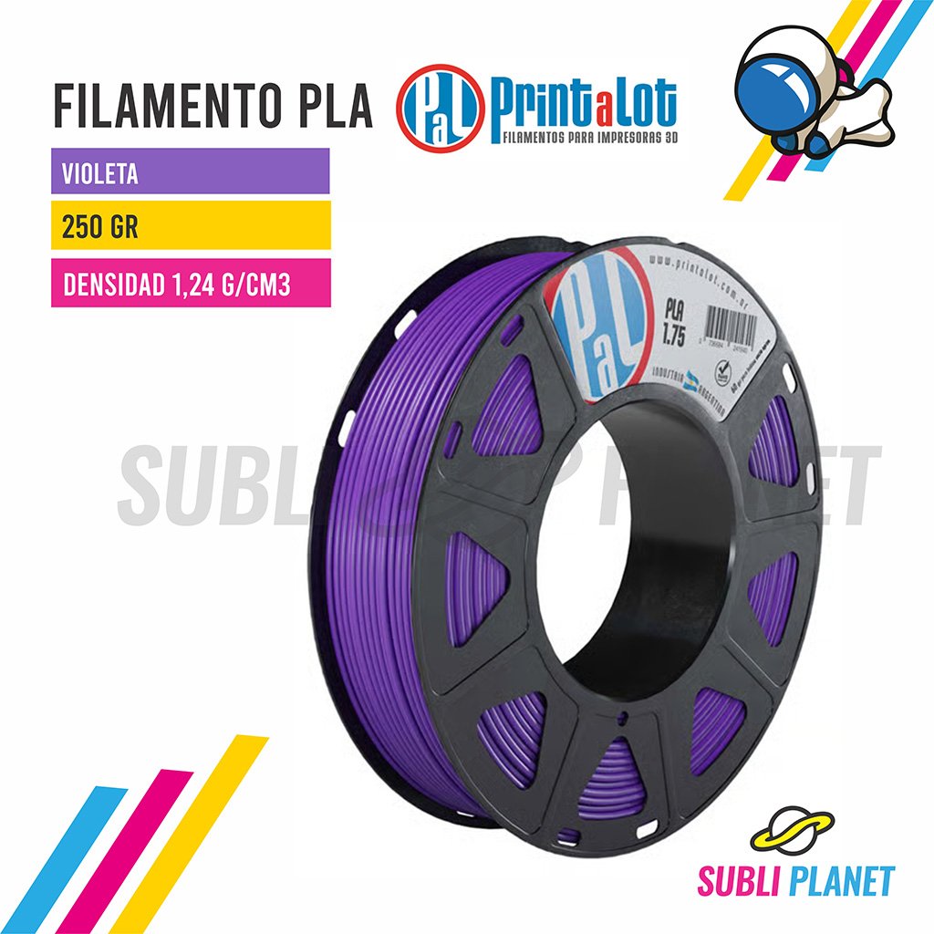 fvioleta FILAMENTO PLA VIOLETA x¼KG - Imagen 1