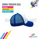 GORRA TRUCKER AZUL