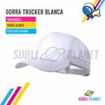 GORRA TRUCKER BLANCA
