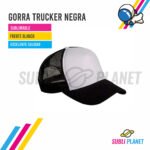 GORRA TRUCKER NEGRA