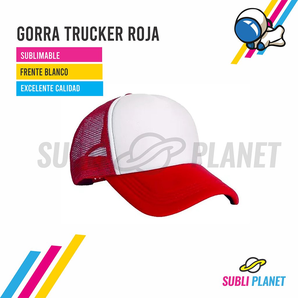 gorratruckerroja GORRA TRUCKER ROJA - Imagen 1