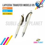 LAPICERA NARANJA TINTA AZUL
