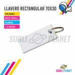 LLAVERO RECTANGULAR 70x30
