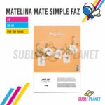 MATELINA A4 130gr x100h