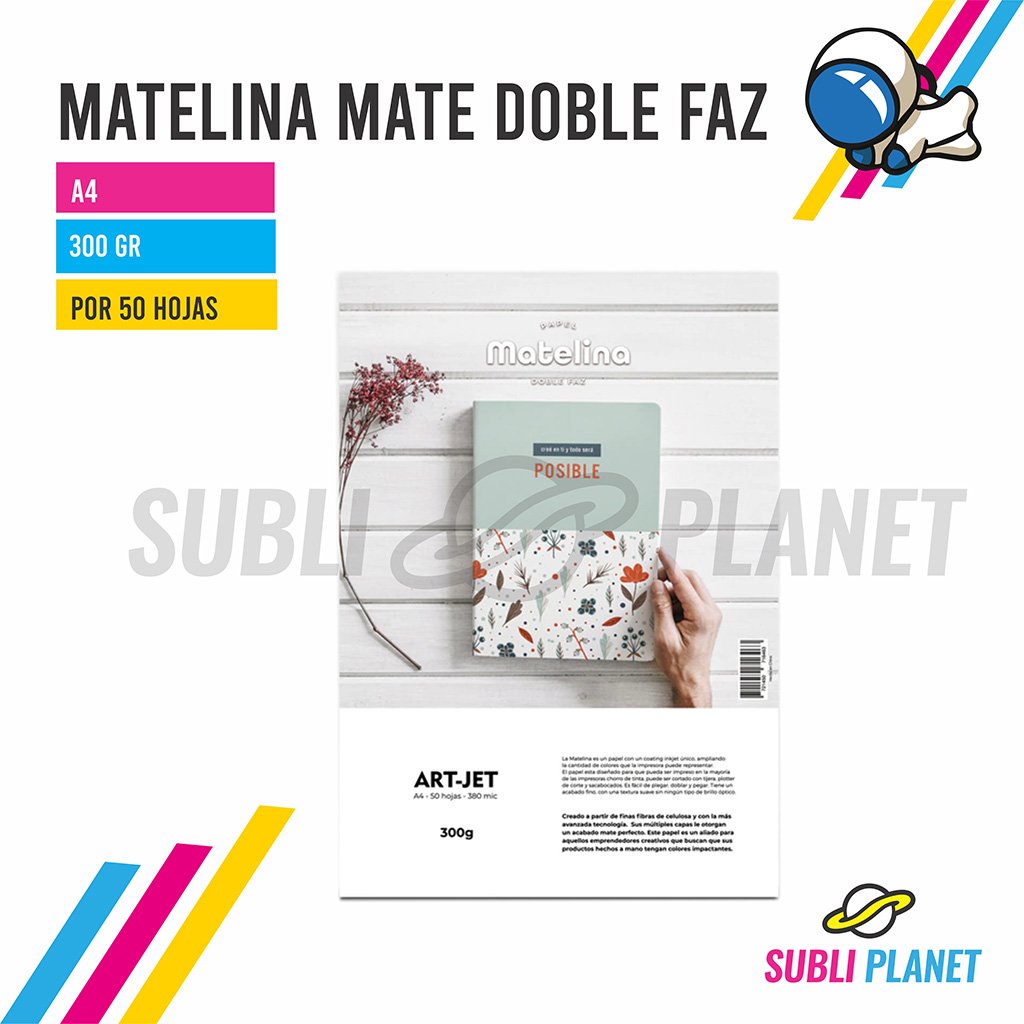 matelinaA4df300 MATELINA A4 300gr x50h - Imagen 1