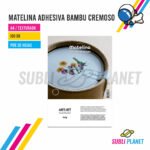 PAPEL ADHESIVO BAMBU CREMOSO