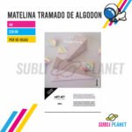 MATELINA A4 TRAMADO ALGODÓN