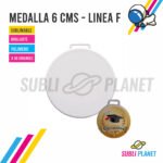 MEDALLA BRILLANTE 60mm