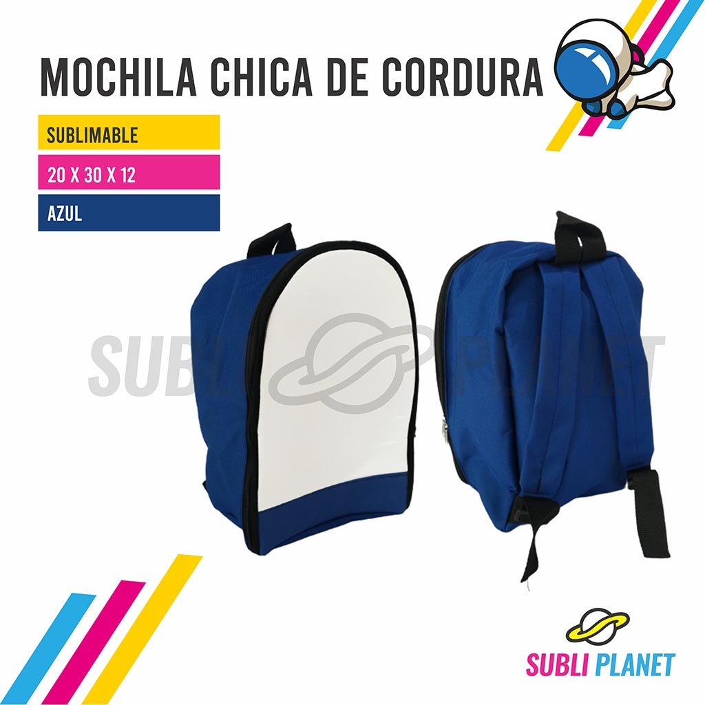 mochicorduraazul MOCHILA DE CORDURA AZUL - Imagen 1
