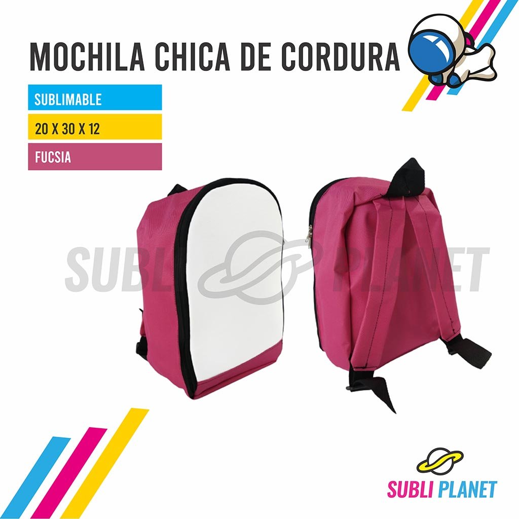 mochicordurafucsia MOCHILA CORDURA FUCSIA - Imagen 1