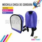 MOCHILA DE CORDURA VIOLETA