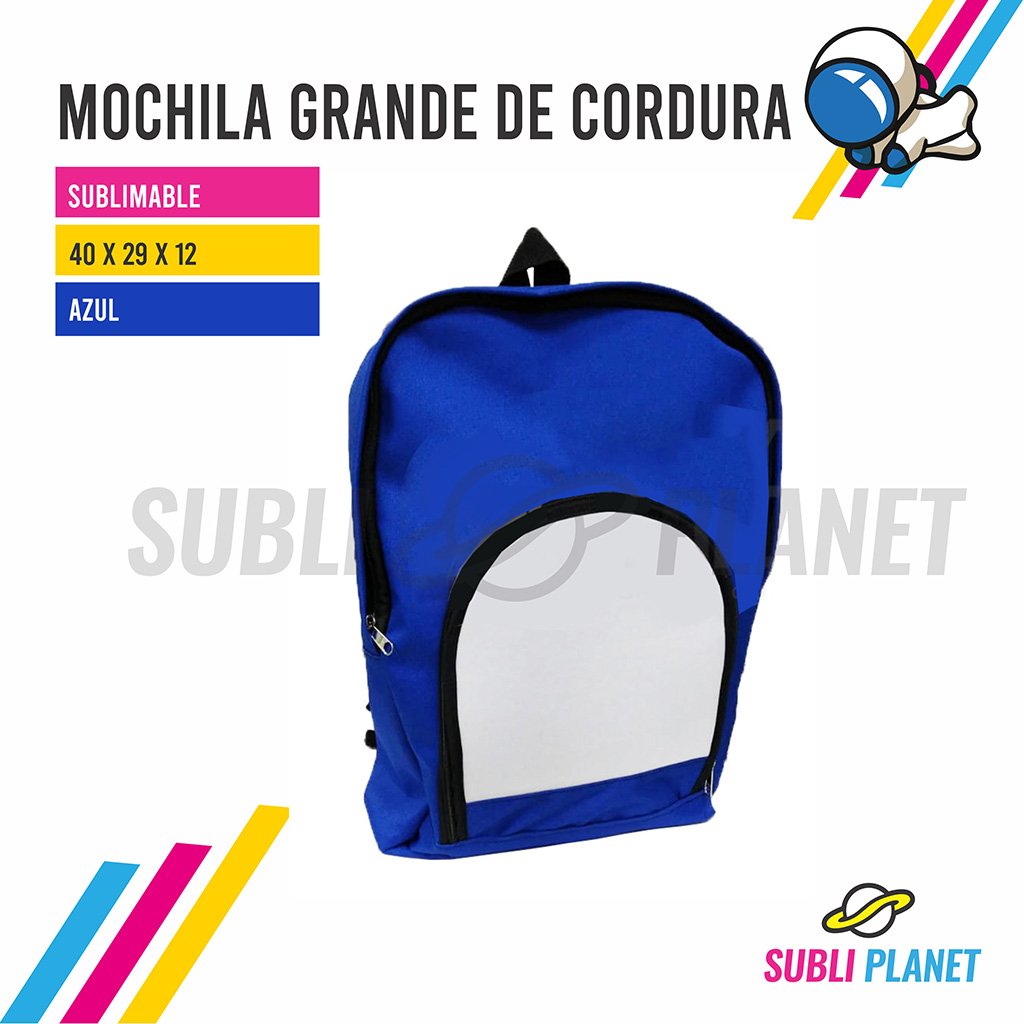 mochigrandeazul MOCHILA GRANDE DE CORDURA AZUL - Imagen 1