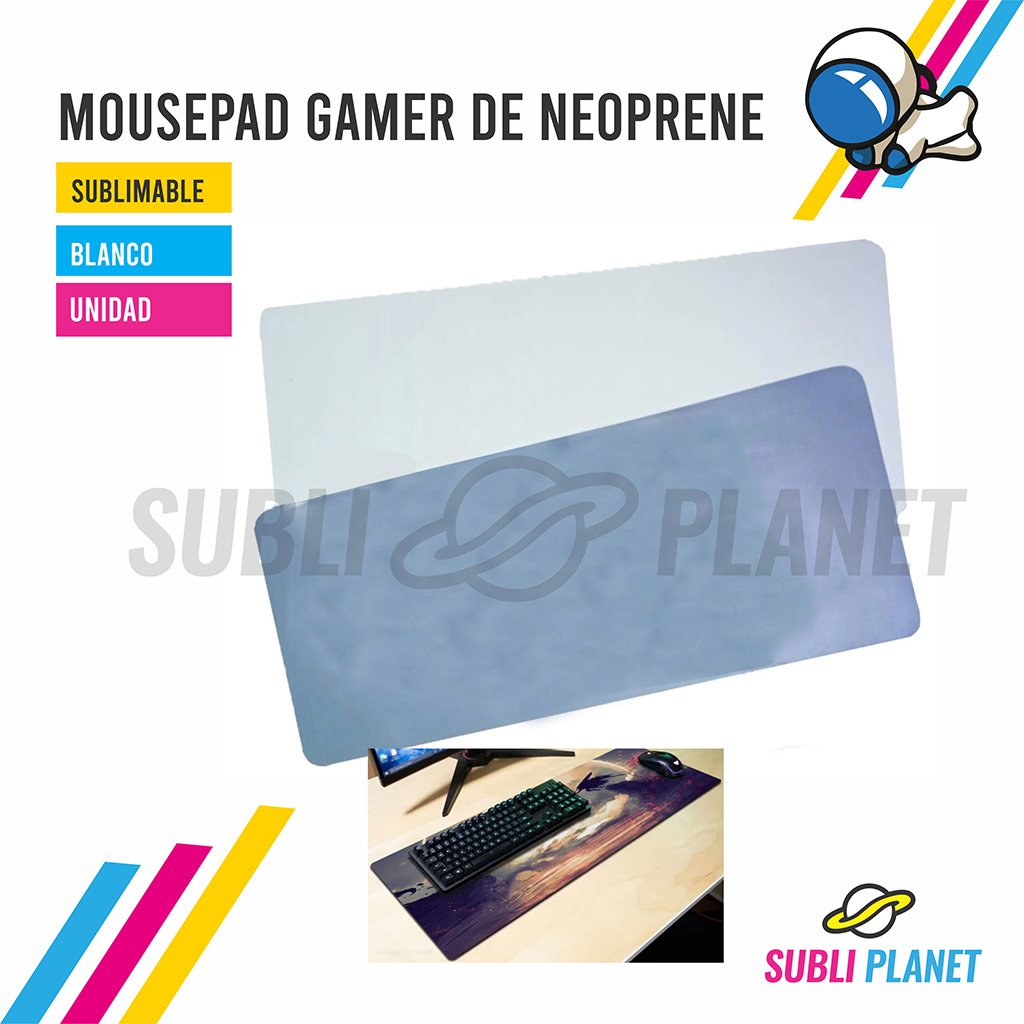 mousepadgamer PAD GAMER 30x70 SIMIL NEOPREN - Imagen 1