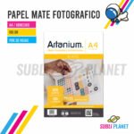 PAPEL ADHESIVO MATE A4 105gr