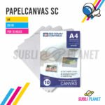 PAPEL CANVAS A4 250gr x10h
