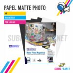 PAPEL MATTE PHOTO MAGNETICO A4