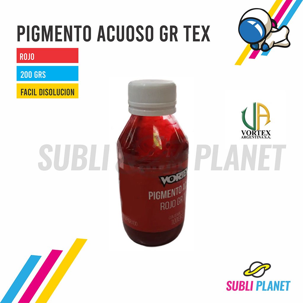 pigmentorojoGRTEX PIGMENTO ROJO GR TEX - Imagen 1