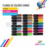 PLUMAS DE COLORES KIT INICIO CAMEO X24