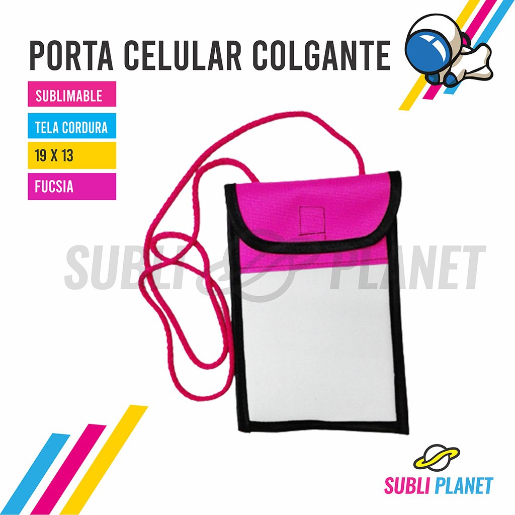 portacelufucsia PORTA CELULAR FUCSIA - Imagen 1