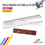 REGLA MADERA x20cm