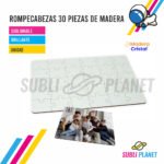 ROMPECABEZA 30P 29x20 MADERA