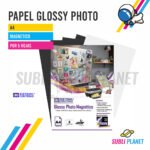PAPEL SISTEMA CONTINUO BRILLO A4 MAGNETICO