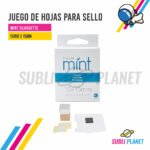 JUEGO DE HOJAS PARA SELLOS 15MM X 15MM