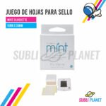 JUEGO DE HOJAS PARA SELLO 15 MM X 30 MM